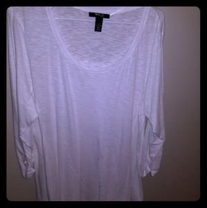 3/4 sleeve Scoop Neck Shirt